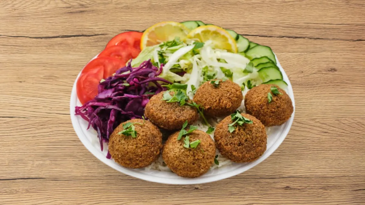 Nagy Falafel tál