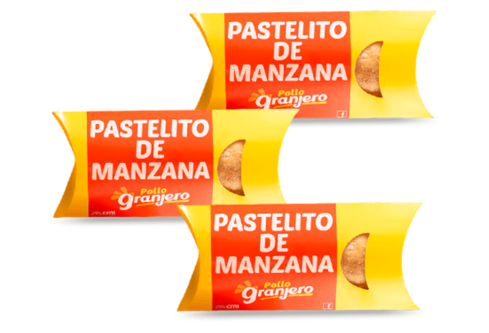 3 Pasteles de Manzana