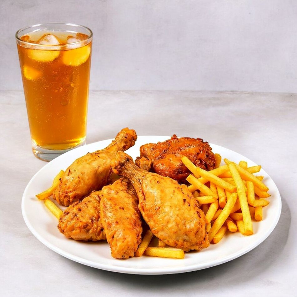 Banquete De 5 Piezas Y Bebida
