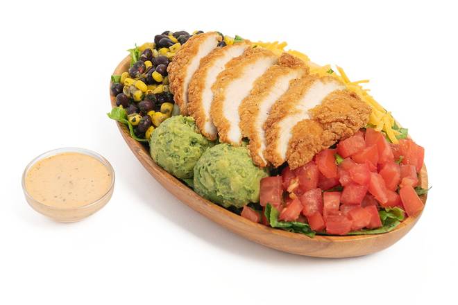Crispy Chicken Salad w/ Lettuce