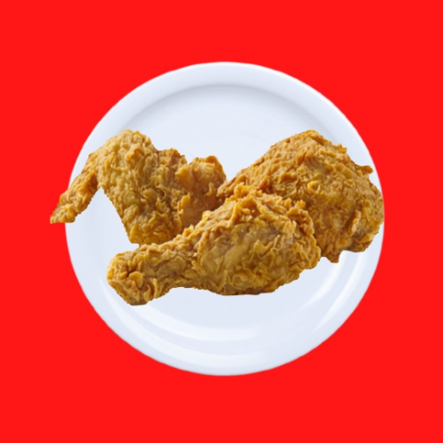 3 Piezas Pollo Frito