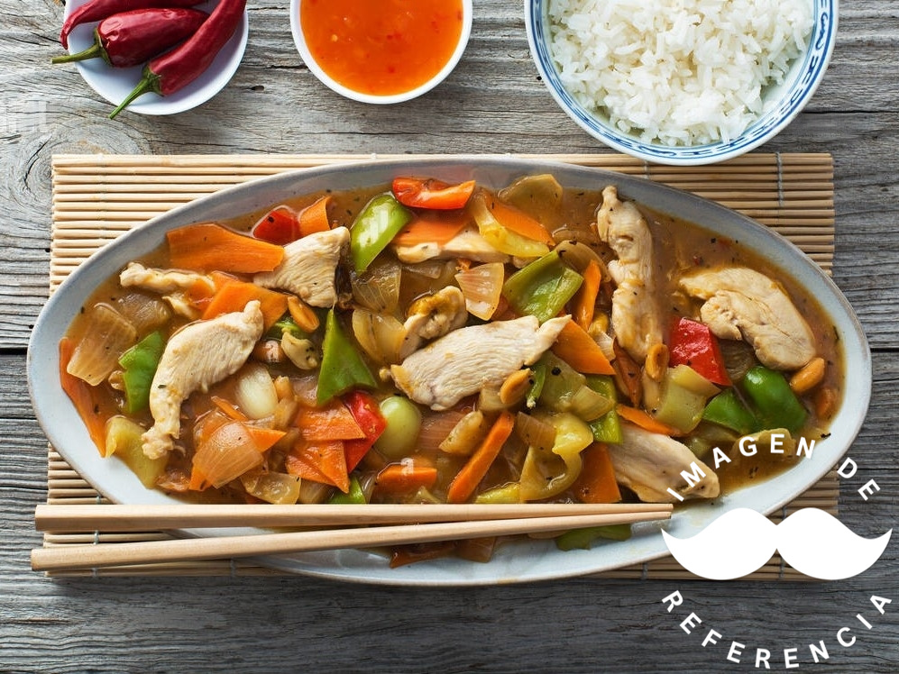 Chop Suey con Pollo