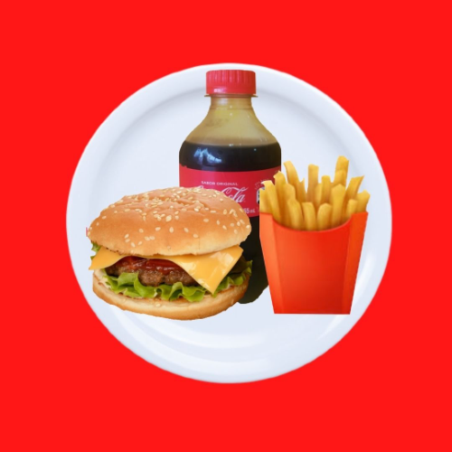 Combo Hamburguesa Carne