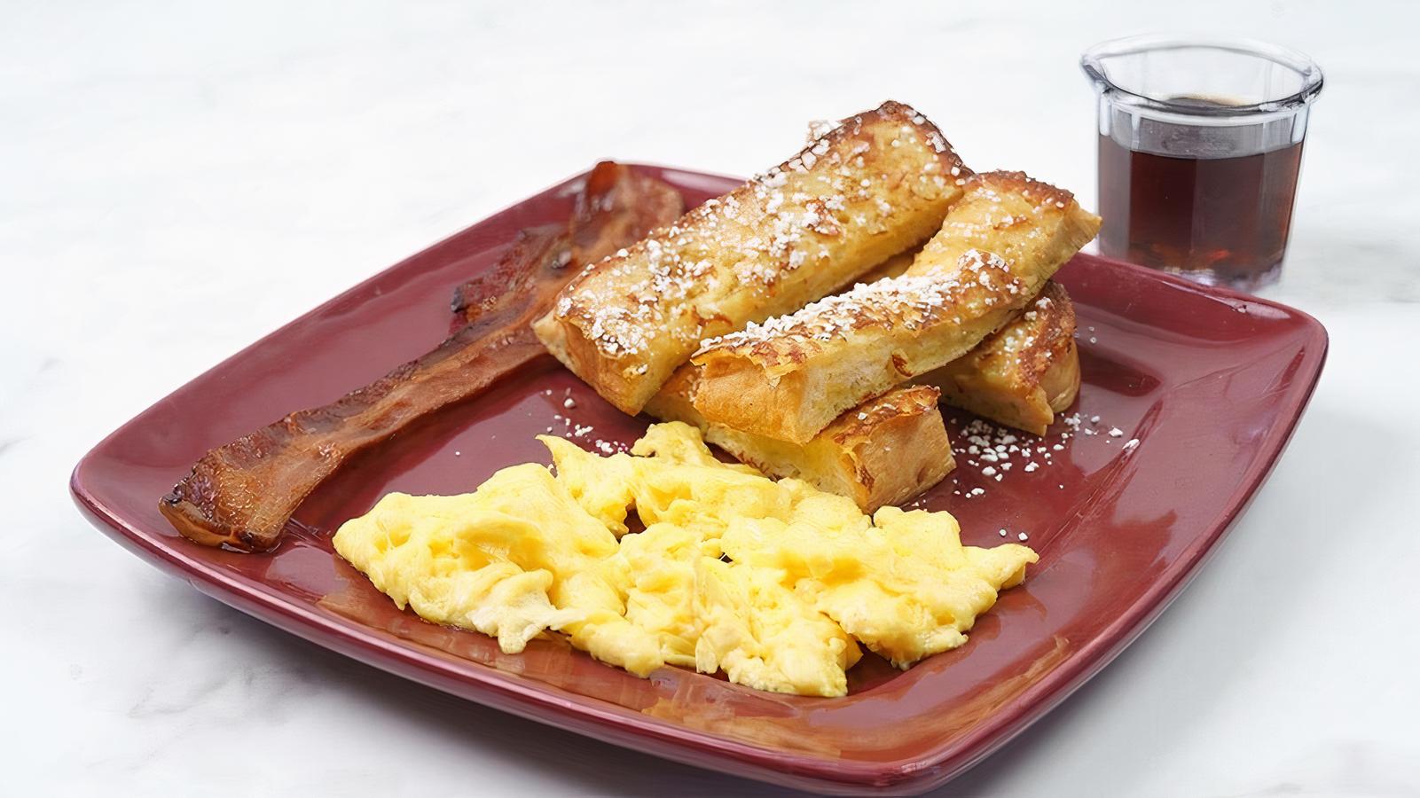 French Toast Dippers and Egg