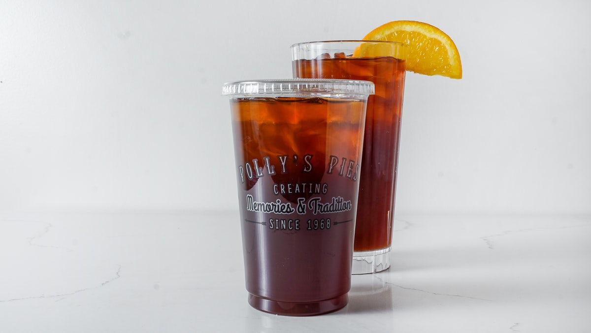 Freshly Brewed Mango Iced Tea