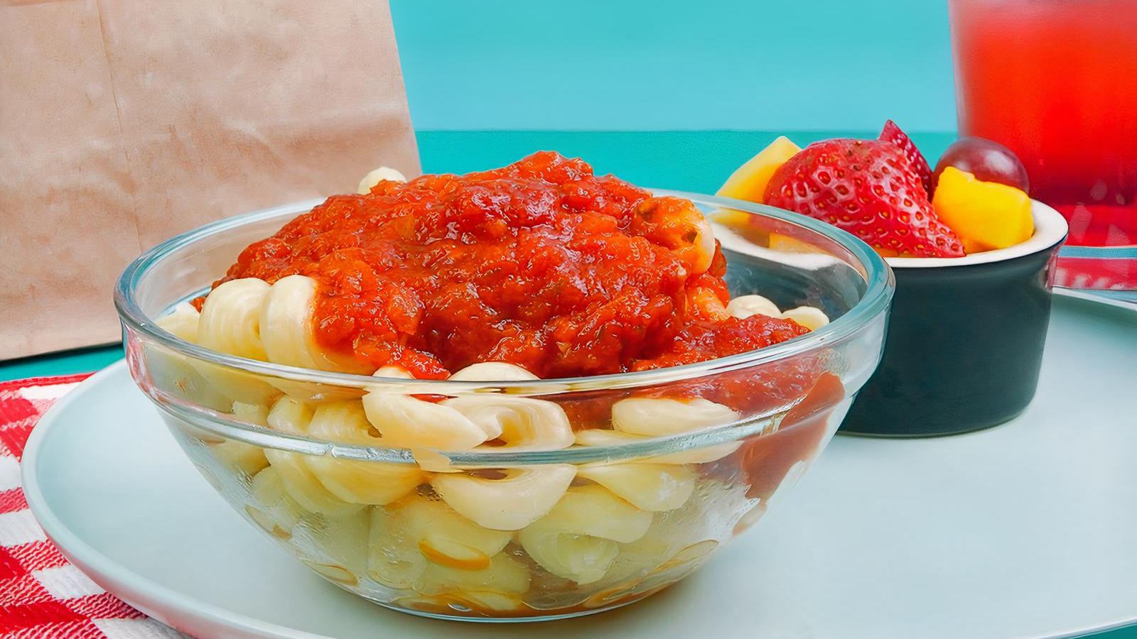 Jr Pasta with Red Sauce