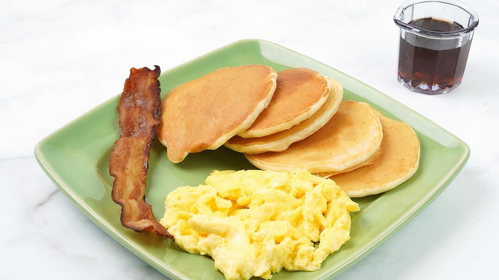 Mini Pancakes and Egg