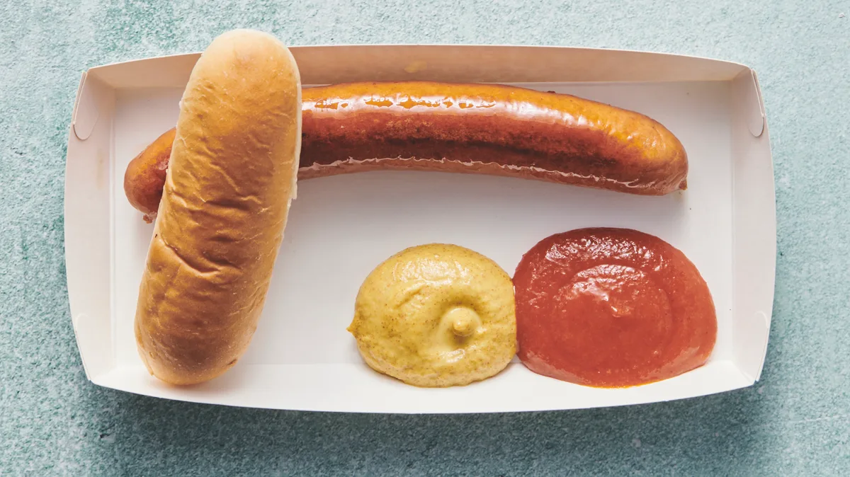 Frankfurter med brød