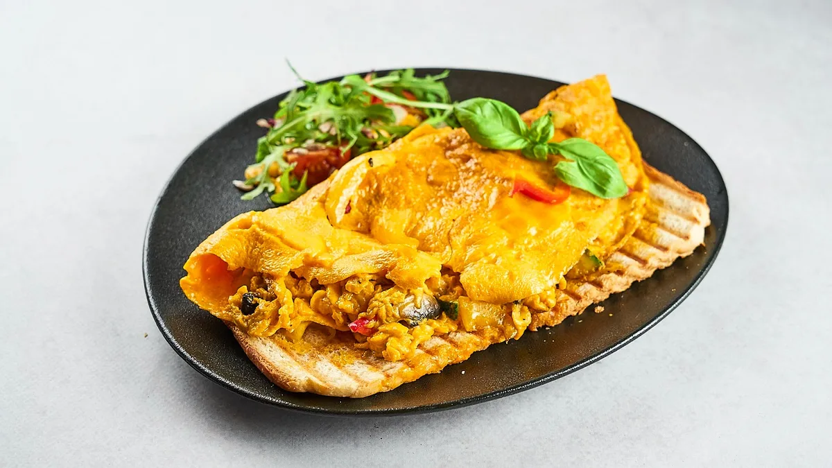 Omlet s povrćem
