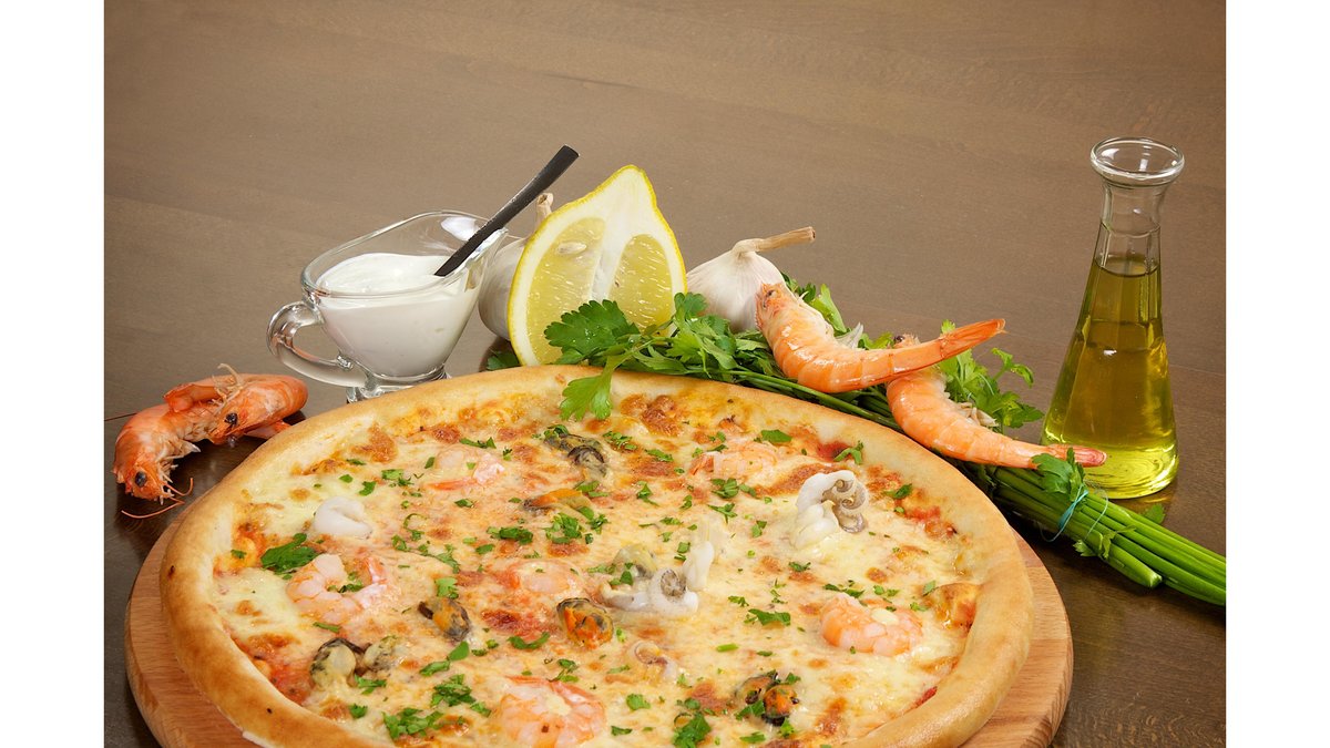 Pizza ai frutti di mare