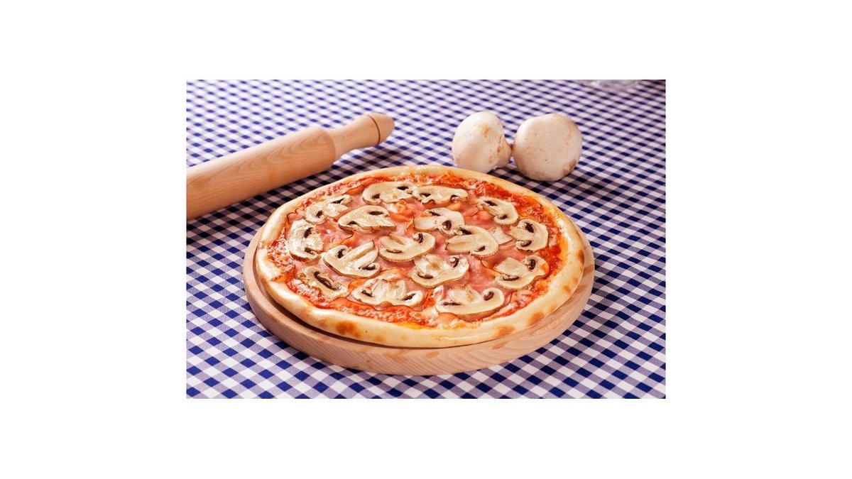 Pizza prosciutto e funghi 41 cm