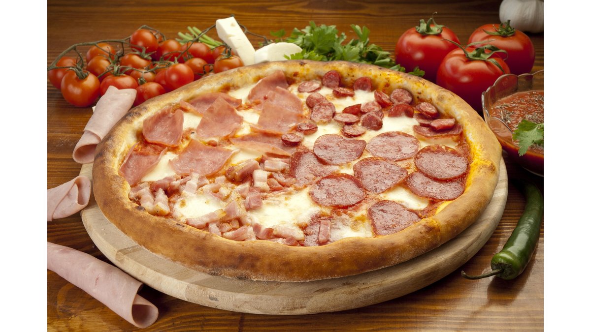 Pizza Quattro carni 41 cm