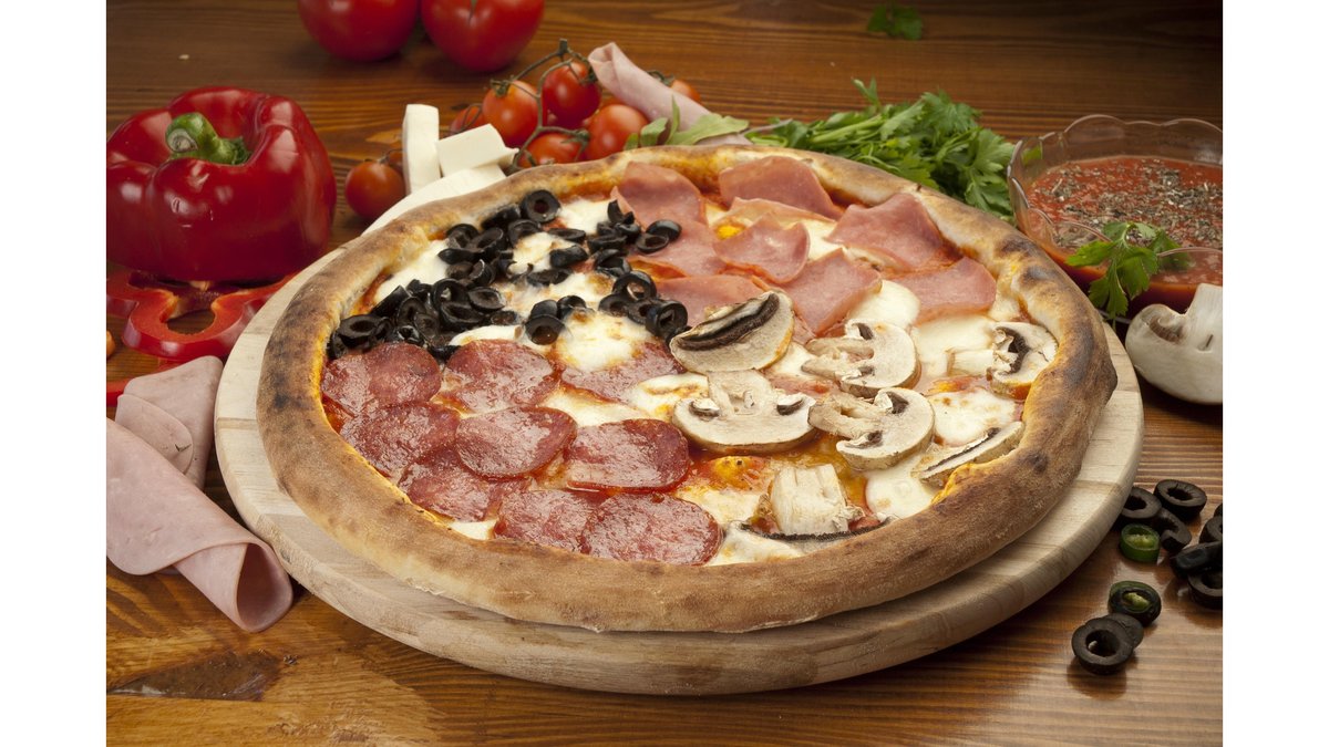 Pizza Quattro Staggioni 31 cm
