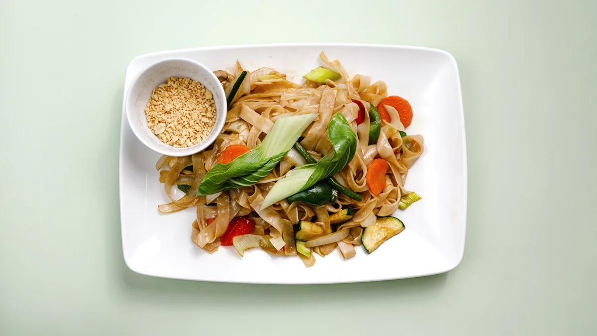Pad Thai med grönsaker