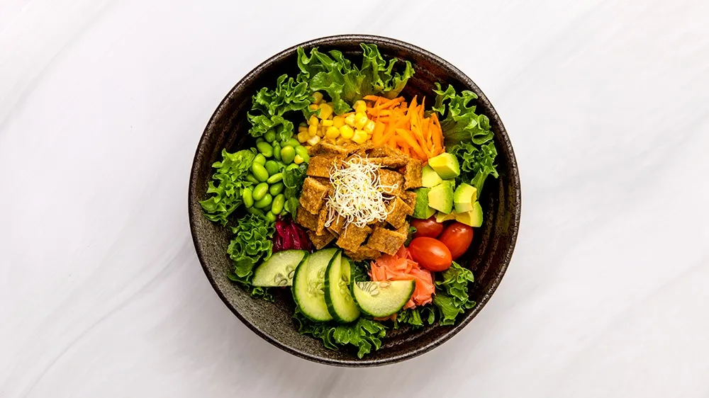 Vegetarisk Poke Bowl