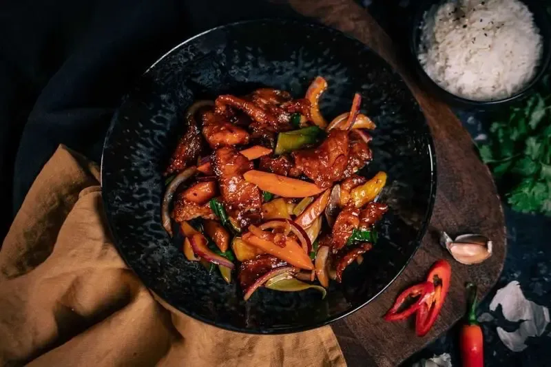 Chili Crispy Salmon
