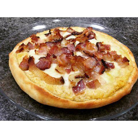 Esfiha de Bacon