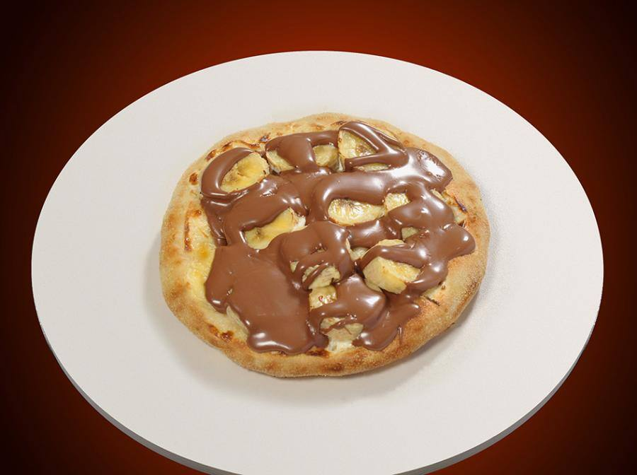 Esfiha de Banana com Chocolate
