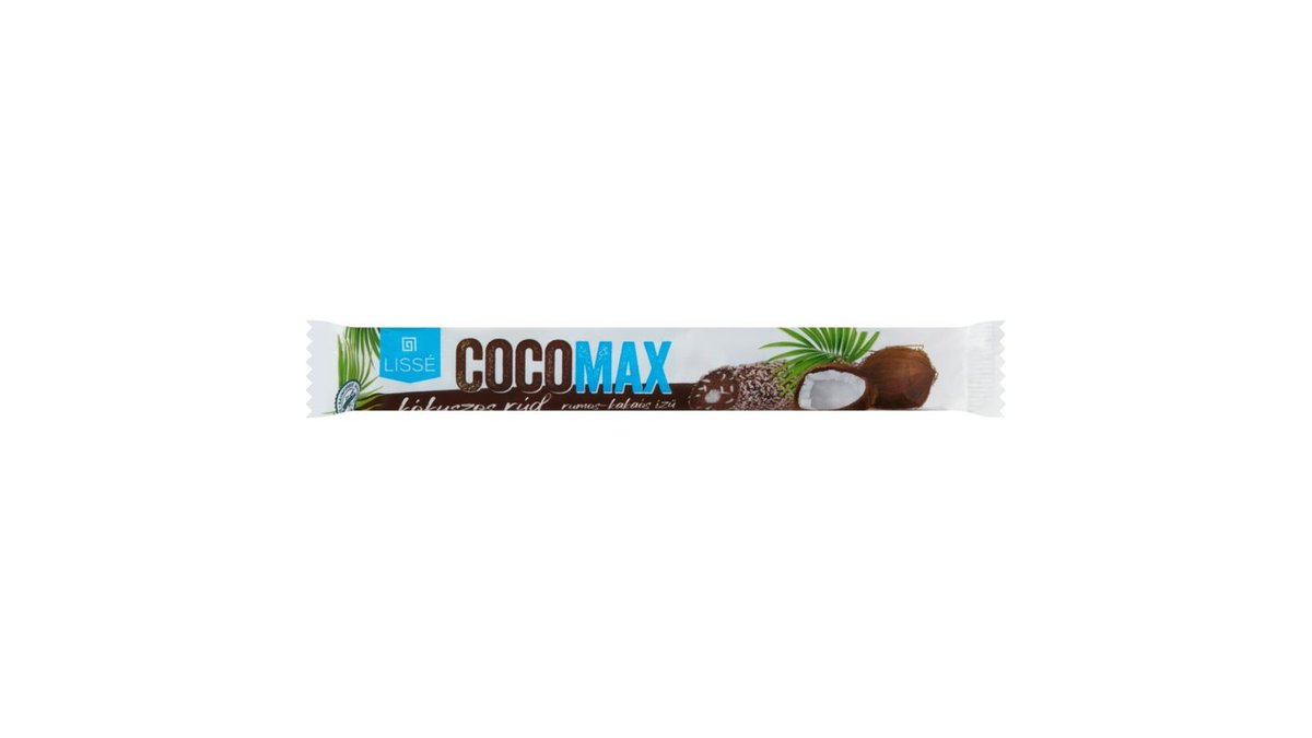 CocoMax rumos-kakaós ízű kókuszos rúd 65 g