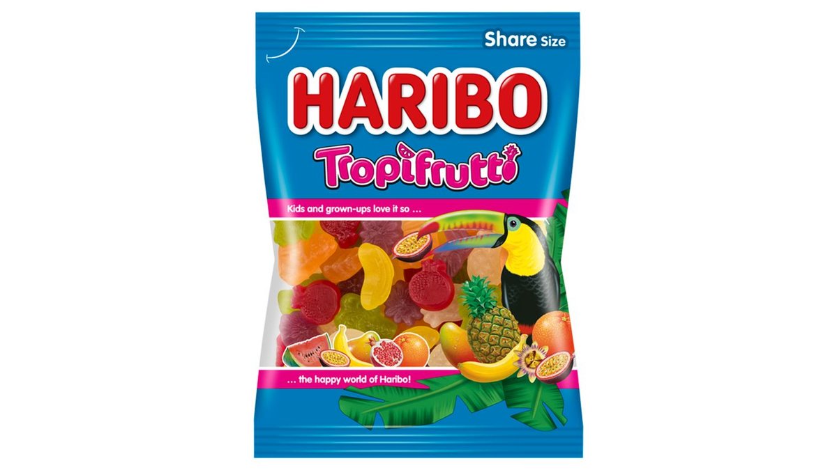 Haribo Tropifrutti gyümölcsízű gumicukorka 200 g