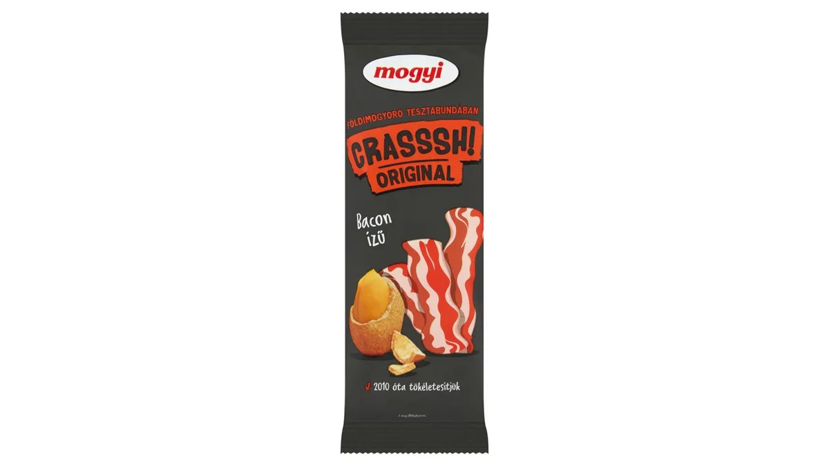 Mogyi Crasssh! Original pörkölt földimogyoró bacon ízű tésztabundában 60 g