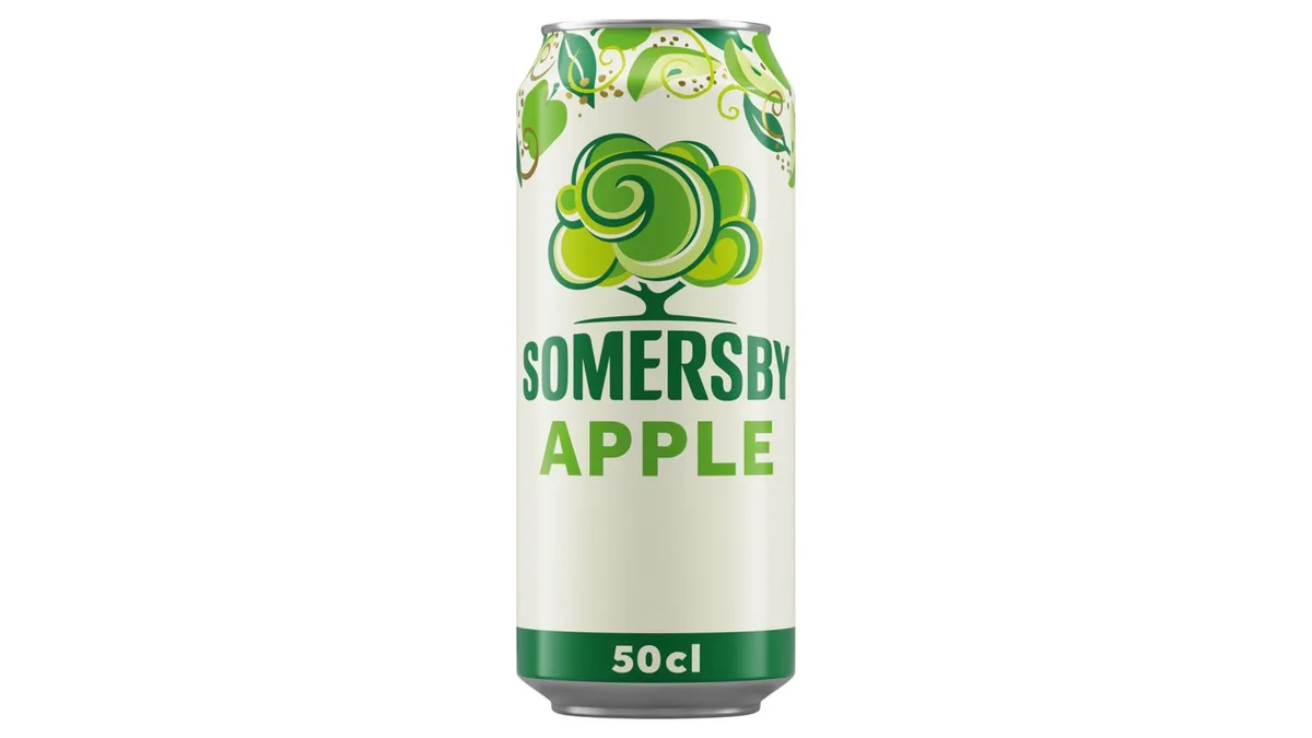 Somersby alma cider almalé alapú szénsavas, alkoholos ital 4,5% 0,5 l DRS