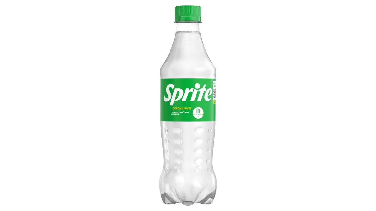 Sprite citrom és lime ízű szénsavas üdítő cukorral és édesítőszerrel 500 ml DRS
