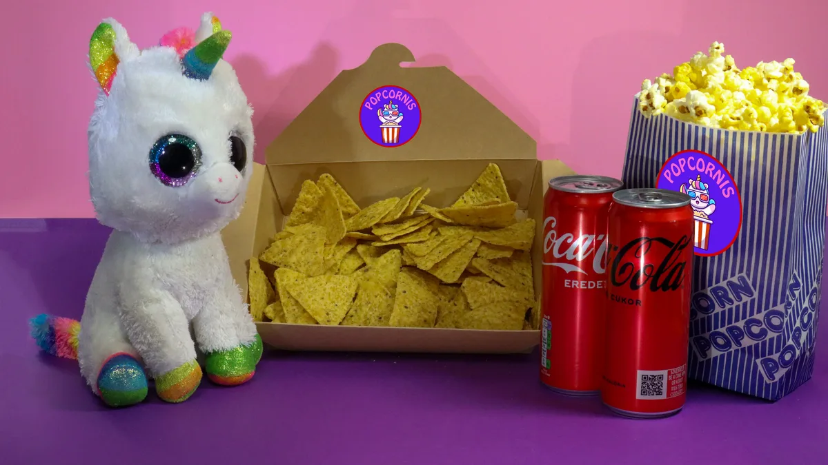 XXL Party Box Popcornis Menü