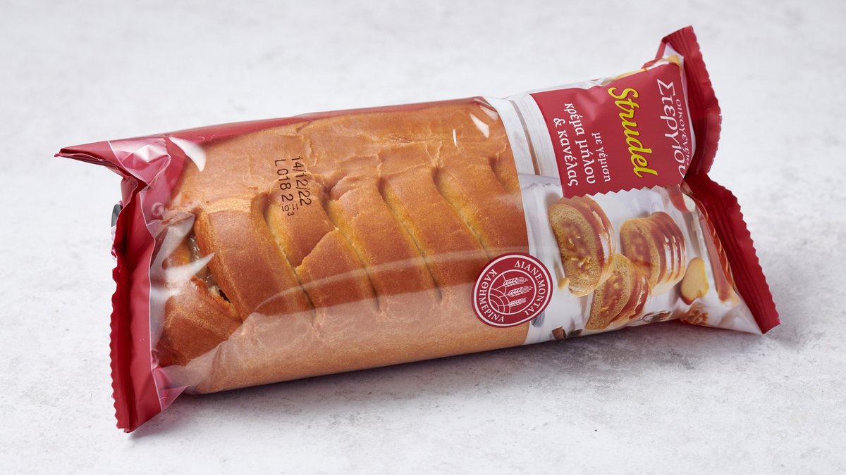 Strudel με Κρέμα Μήλου και Κανέλας