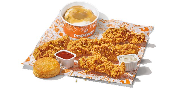 5-Piece Tenders Boxed Meal