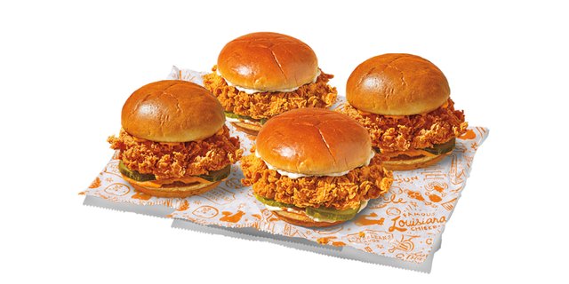 50 Chicken Sandwiches Package