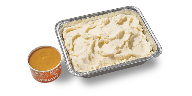 Mashed Potatoes w/ Cajun Gravy