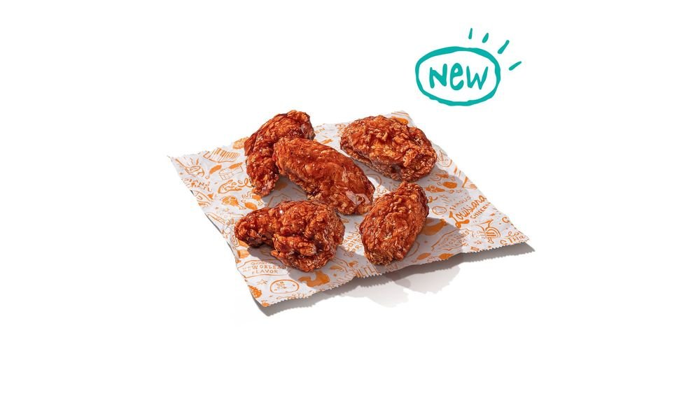 5 pc. Hot Lemon Pepper Wings