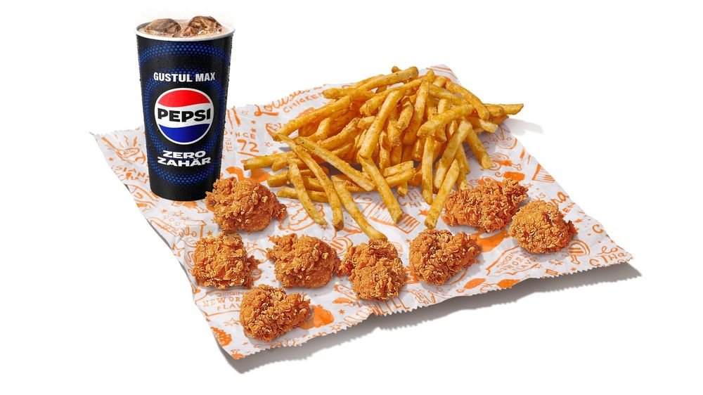 8 pc. Fillet Nuggets Large Meal