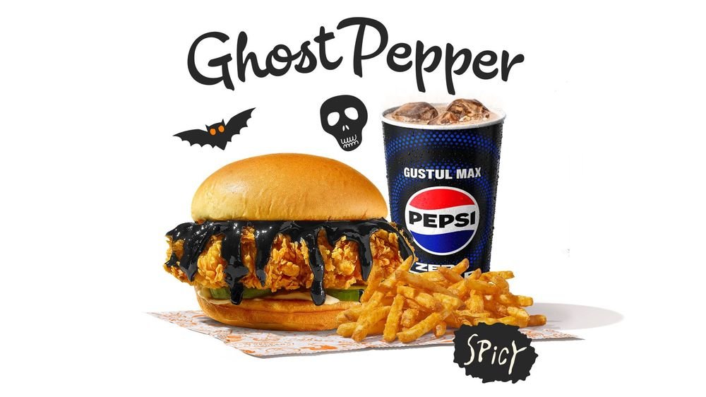 Ghost Pepper Sandwich Large Meal