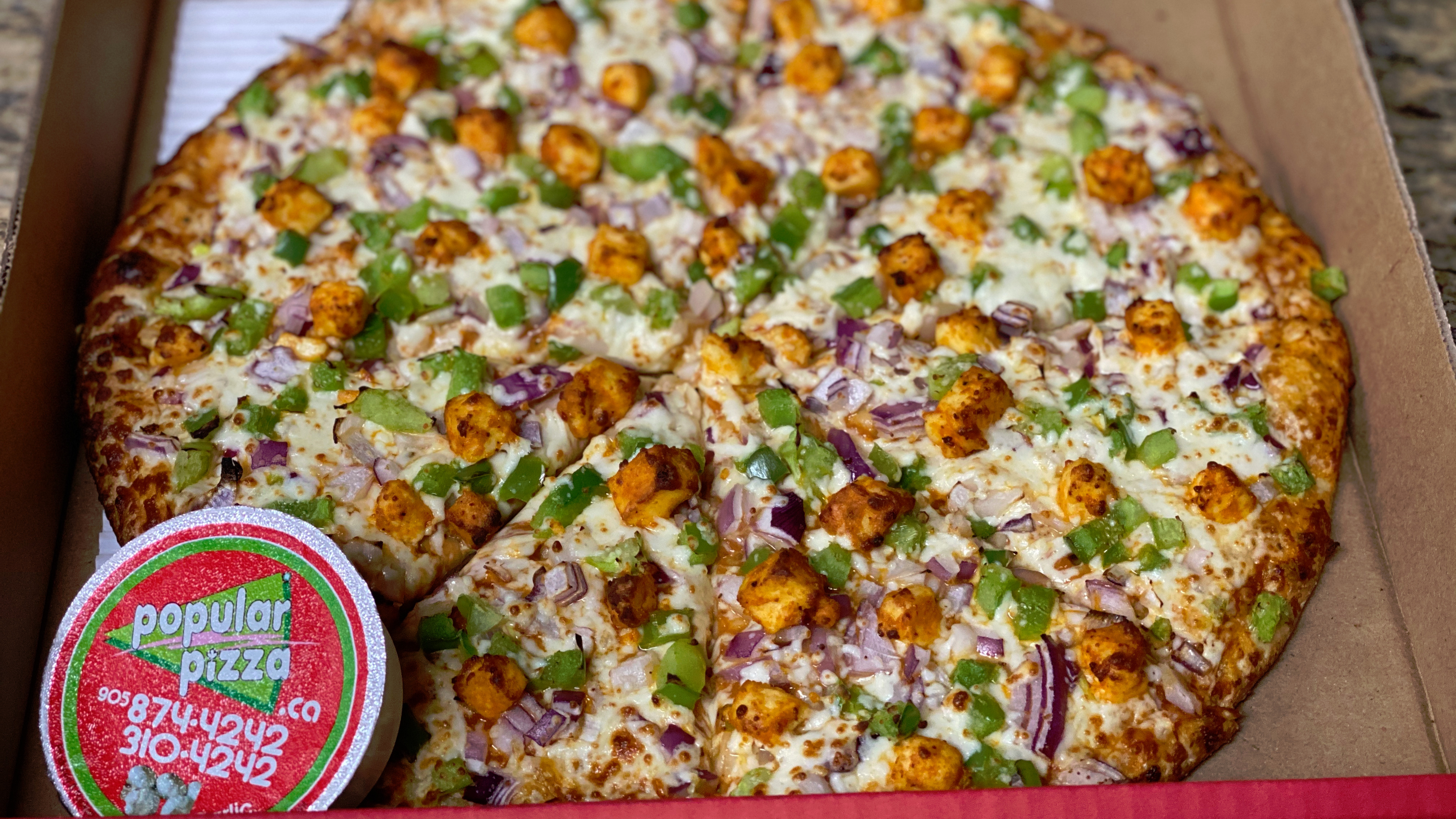 Shahi Paneer pizza