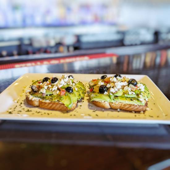 Hummus and Avocado Toast