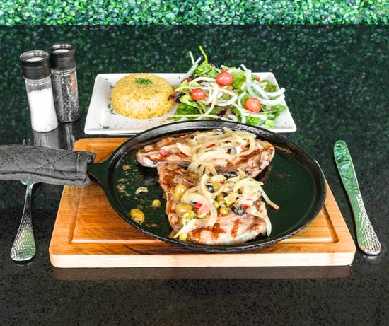 Mediterranean Olive Pork Chop