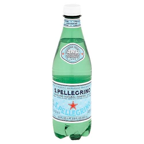 S. Pellegrino Sparkling Water.