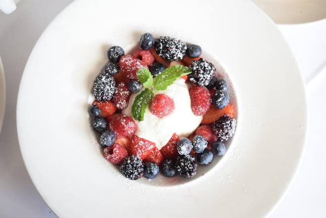 Berries and Whipped Cream