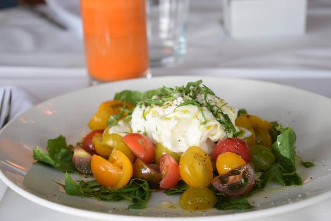 Burrata and Tomato