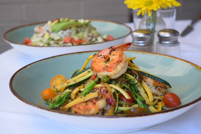 Zucchini Noodles with Shrimp