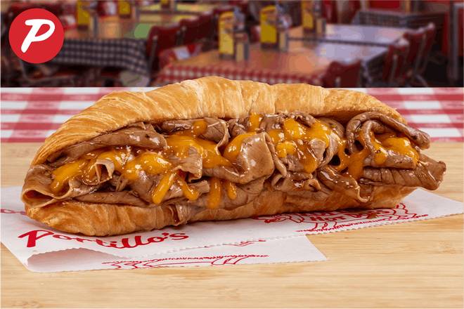 Beef and Cheddar Croissant