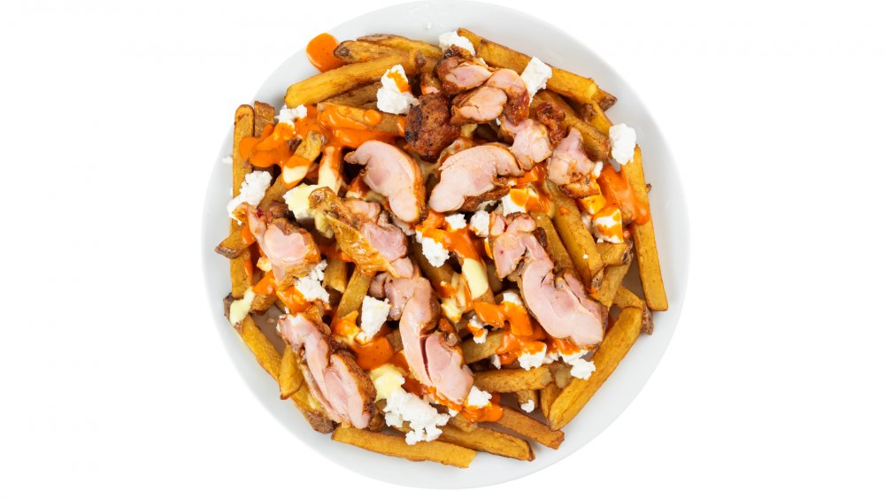 Poutine cu Pui la jar