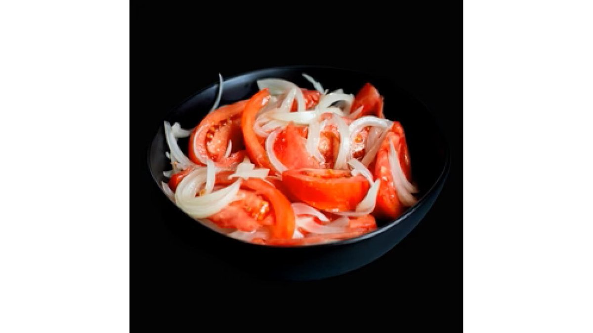 Salata de rosii cu ceapa 100g
