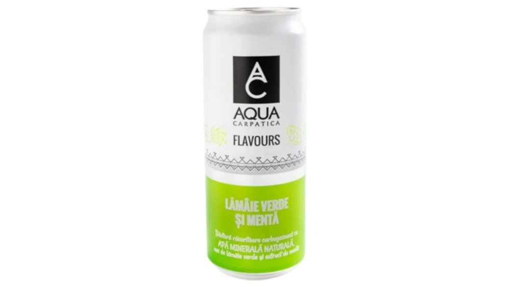 Aqua Flavours lămâie verde-mentă
