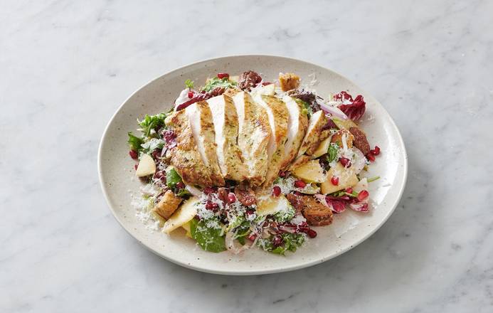 Apple Pomegranate Salad with Chicken