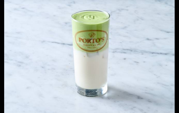 Iced Honey Vanilla Matcha Latte