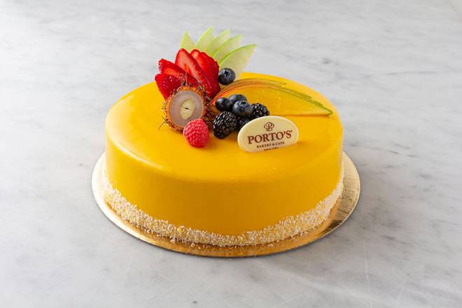 Mango Mousse Round