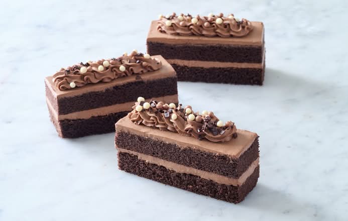 Parisian Chocolate Cake Slice